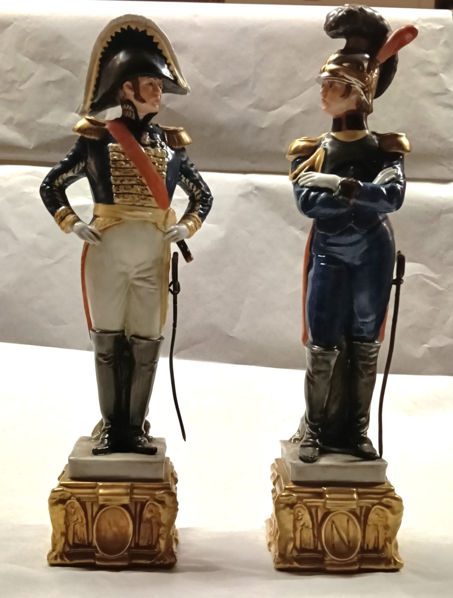Due porcellane di Capodimonte